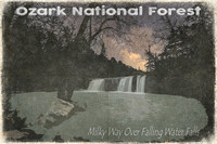 Falling Water Falls w/Milky Way - 18x12 - 3:2