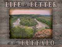 Life is Better w/BNR Red Bluff - 16x12 - 4:3