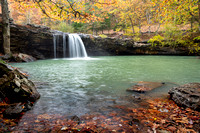 Falling Water Falls in Fall - 24x16 - 3:2