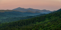 Sunrise at Caney Creek Overlook - 48x24 - 2:1